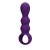 koraliki analne Loveline Clear Purple