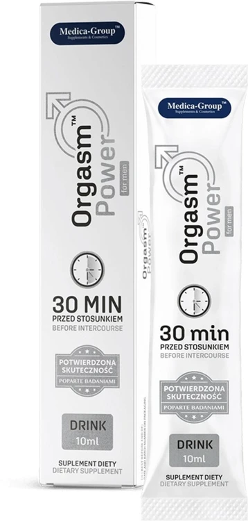 suplement diety Orgasm Power for Men Drink 10ml