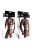 t-shirt z ozdobami i jockstrap XXL/XXXL