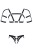 t-shirt z ozdobami i jockstrap XXL/XXXL