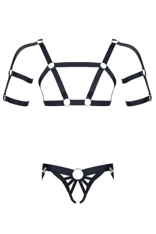 t-shirt z ozdobami i jockstrap XXL/XXXL