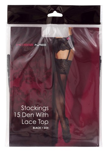 pończochy Jess Kiss Me White S/M