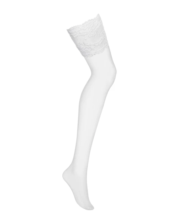 pończochy WHITE S/M