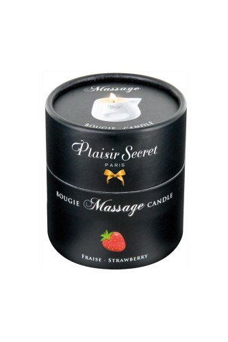 świeca do masażu STRAWBERRY MASSAGE CANDLE