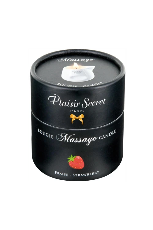 świeca do masażu STRAWBERRY MASSAGE CANDLE