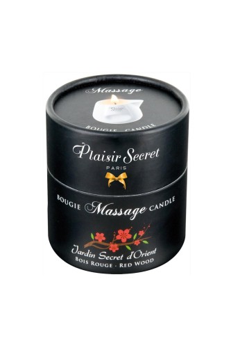 świeca do masażu RED WOOD MASSAGE CANDLE