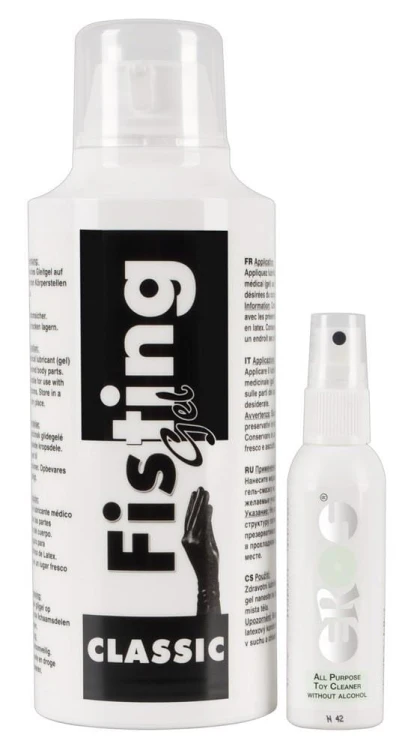 żel do fistingu Fisting Gel +  Cleaner 500 ml