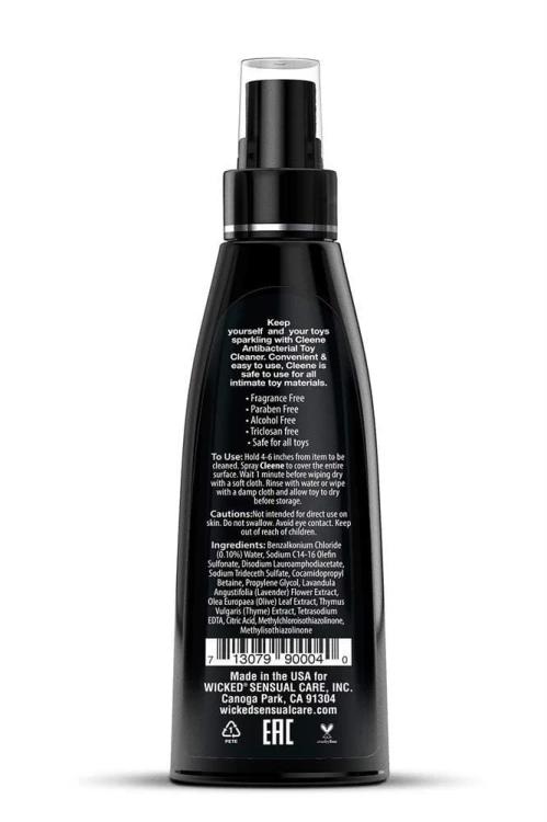 spray do czyszczenia zabawek WICKED ANTI-BACTERIAL TOY CLEANER 120 ml