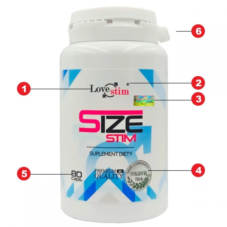 suplement diety SIZE STIM 80 kapsułek