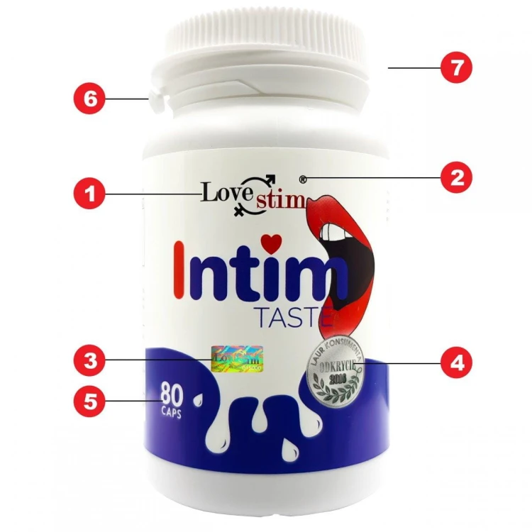 suplement diety INTIM TASTE 80 kapsułek