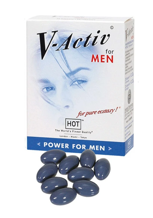 suplement diety pobudzający erekcję V-Activ Caps for Men 20 kapsułek