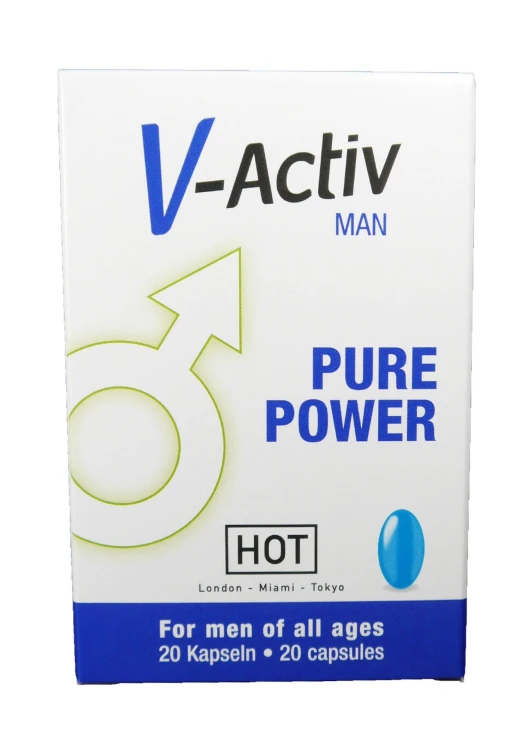 suplement diety pobudzający erekcję V-Activ Caps for Men 20 kapsułek