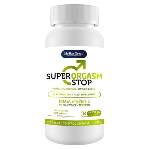 suplement diety Super Orgasm Stop 60 kapsułek