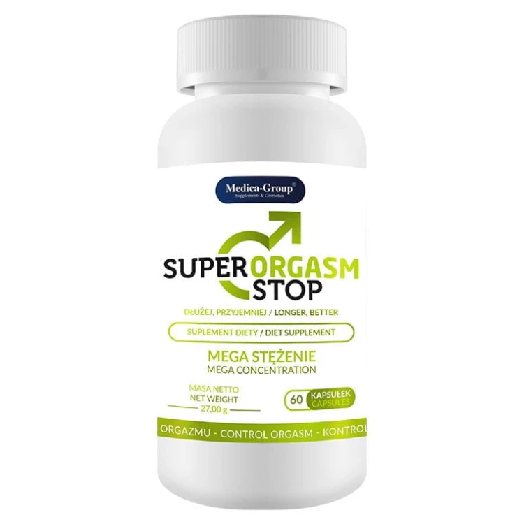suplement diety Super Orgasm Stop 60 kapsułek