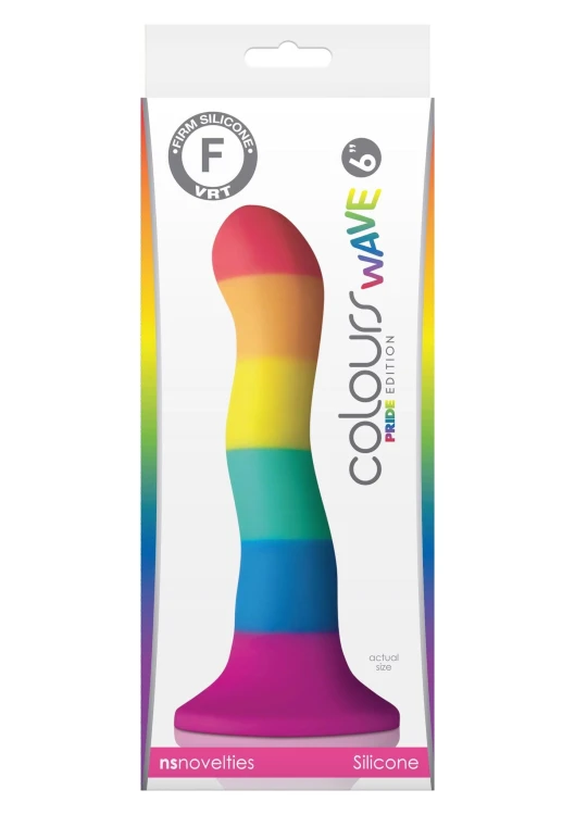 dildo Pride Edition Wave Dildo Multicolor