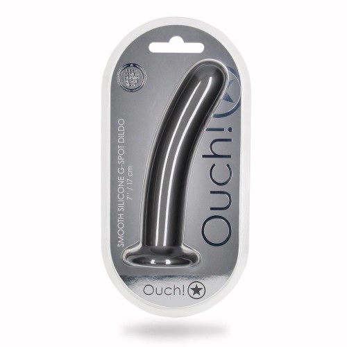 dildo Smooth Silicone Ouch!