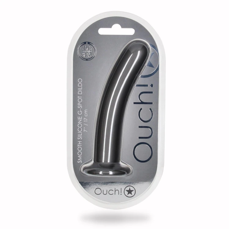 dildo Smooth Silicone Ouch!