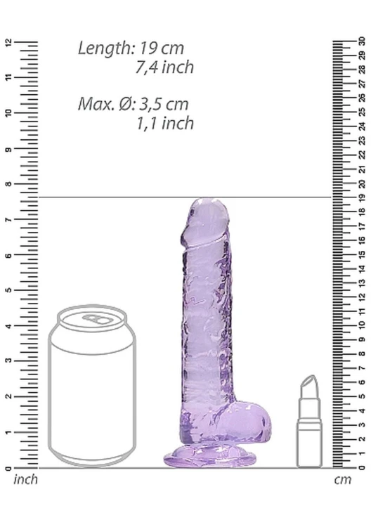 dildo CRYSTAL CLEAR M
