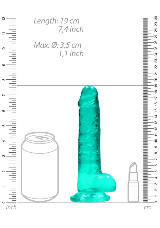 dildo CRYSTAL CLEAR L