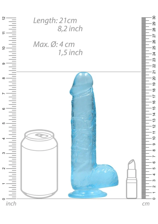 dildo CRYSTAL CLEAR XL