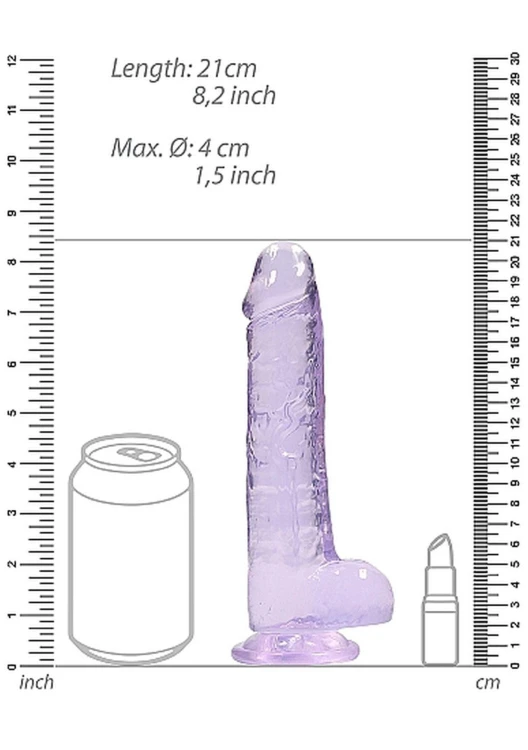 dildo CRYSTAL CLEAR XL