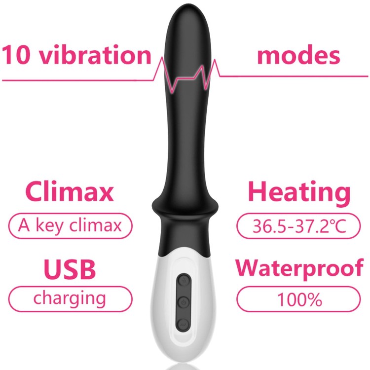 wibrator Silicone Dark