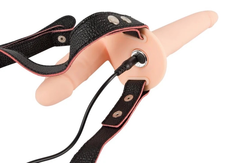 strap-on Vibrating Double