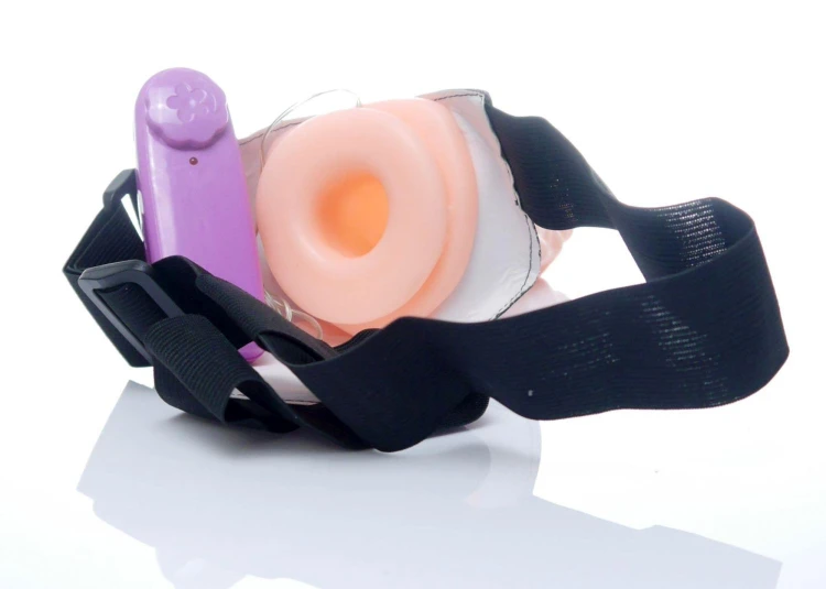 strap-on Hollow Adrian vibrating