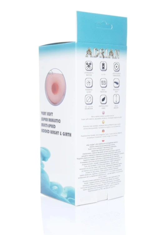 strap-on Hollow Adrian vibrating