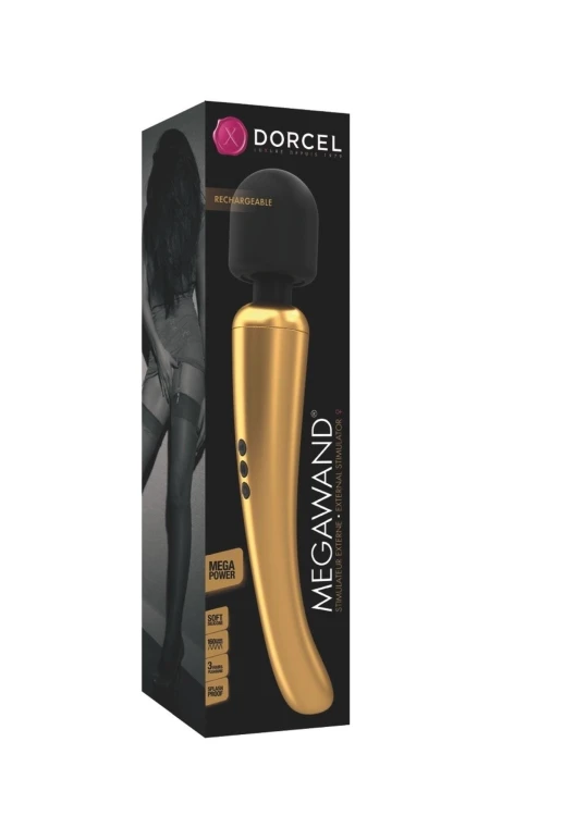 wibrator wand Marc Dorcel MEGAWAND GOLD