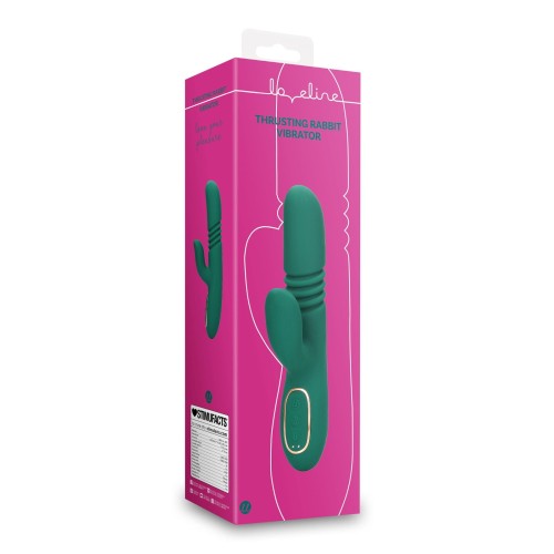 wibrator Loveline Thrusting Rabbit Vibrator