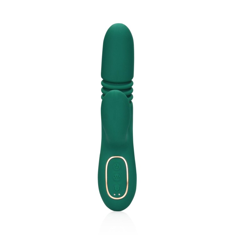 wibrator Loveline Thrusting Rabbit Vibrator