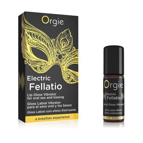 żel wibrujący do ust SEXY VIBE!  ELETRIC FELLATIO  VIBRATING GLOSS 10 ml