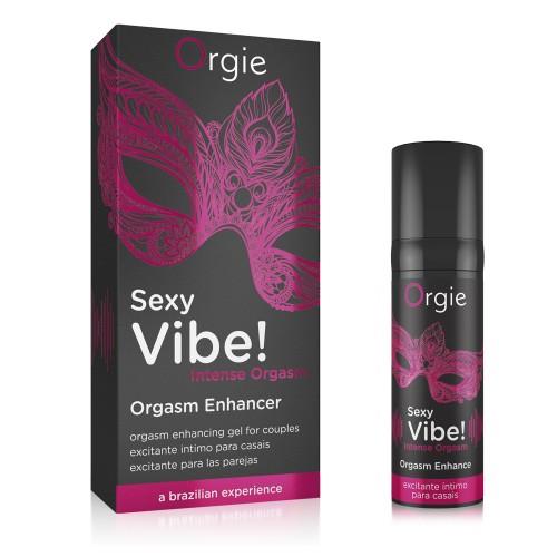 żel mrowiący SEXY VIBE! INTENSE ORGASM LIQUID VIBRATOR 15 ml