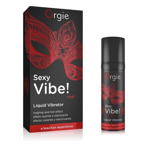 żel rozgrzewający SEXY VIBE! HOT LIQUID VIBRATOR  15 ml