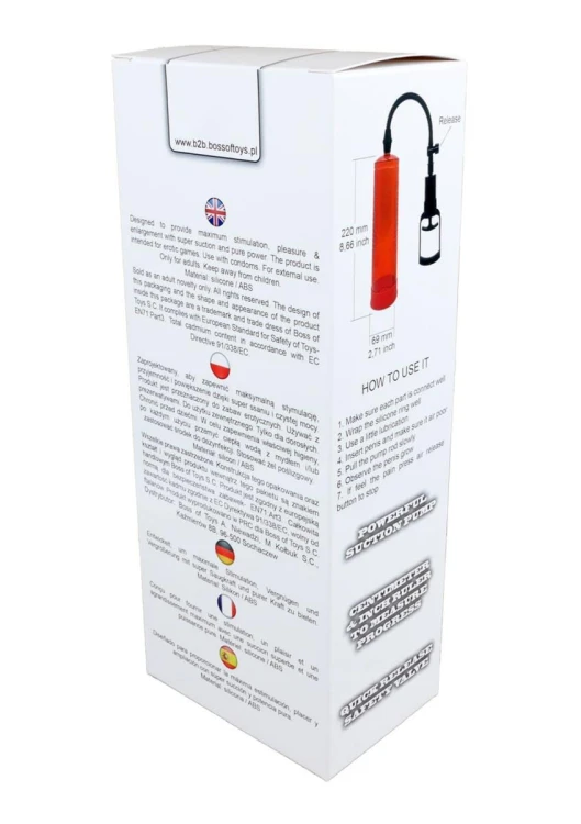 pompka Powerpump MAX  Red