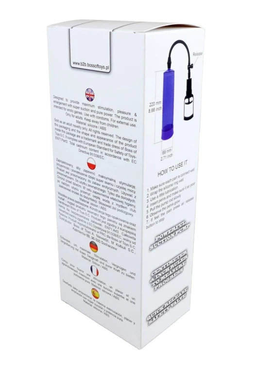 pompka Powerpump MAX  Purple