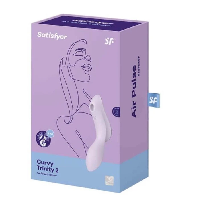 wibrator Curvy Trinity 2 Violet