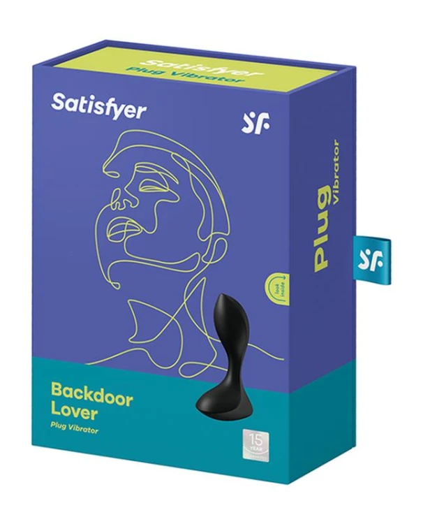 wibrator Backdoor Lover Black