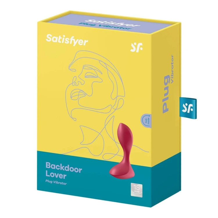 korek analny Backdoor Lover Red