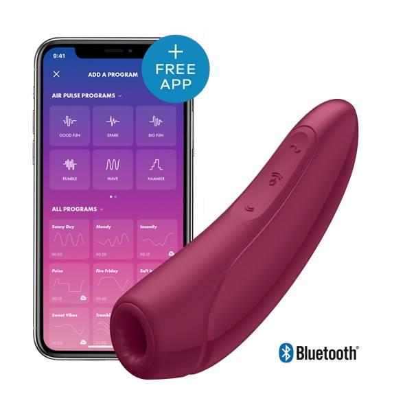 wibrator Curvy 1+ Rose Red App