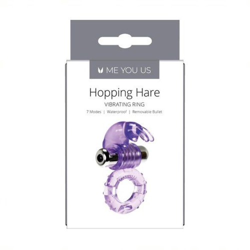 pierścień Me You Us Hopping Hare Purple