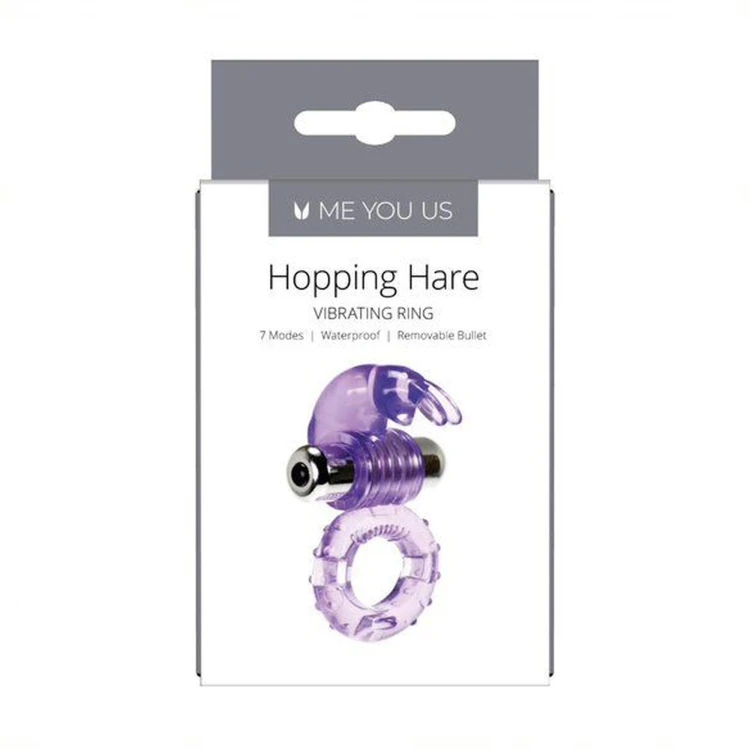 pierścień Me You Us Hopping Hare Purple