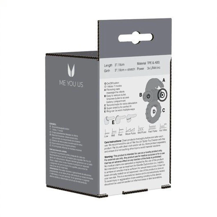 pierścień Me You Us Hopping Hare Purple