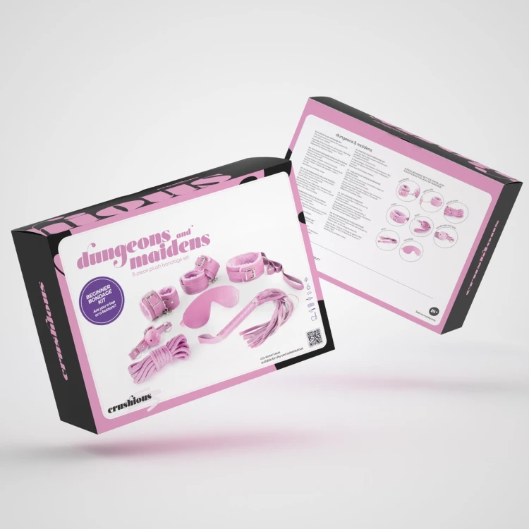 zestaw CRUSHIOUS DUNGEONS & MAIDENS PINK