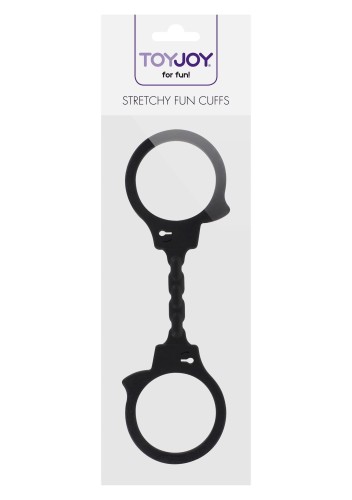 kajdanki Stretchy Fun Cuffs Black