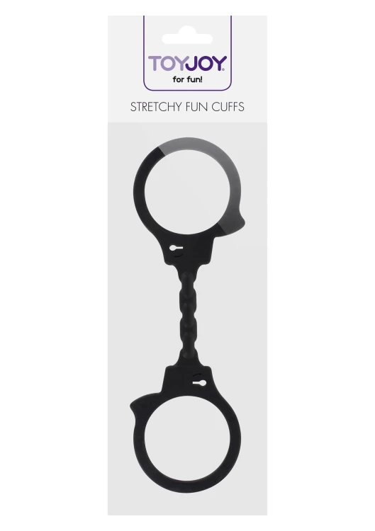 kajdanki Stretchy Fun Cuffs Black