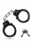 kajdanki Metal Handcuffs Black