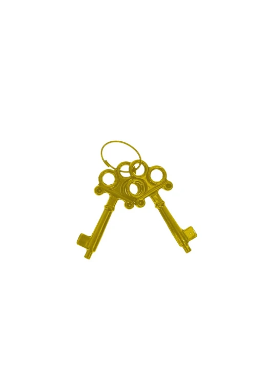 kajdanki Metal Handcuffs Gold