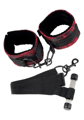 kajdanki na drzwi Scandal Over The Door Cuffs Black